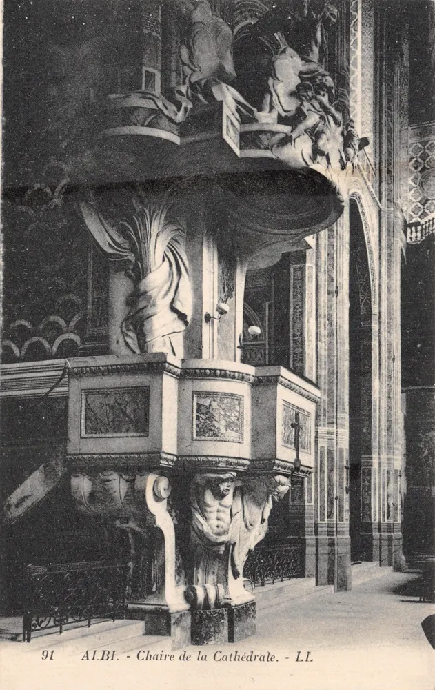 Albi — Chaire de la Cathédrale — LL, n° 91 - Recto
