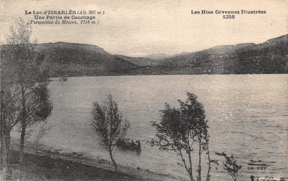 See Issarlès — Ansicht des Kanuens — Les Htes Cévennes Illustrées 1258 - Vorderseite