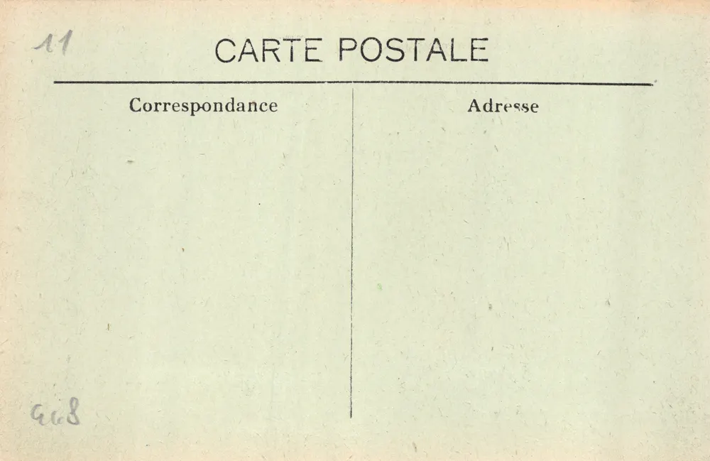 Narbonne — Vogelperspektive — Verleger Antoine Prunoc, Narbonne - Rückseite