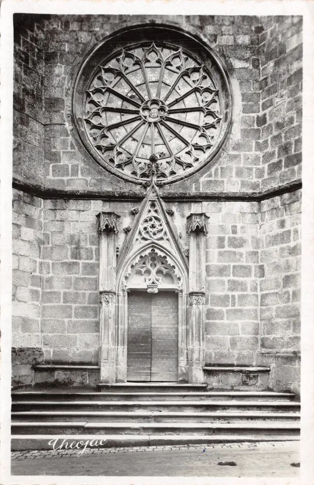 Rosette der Kirche des Moutier — Verlag FELLETIN (Creuse) - Vorderseite