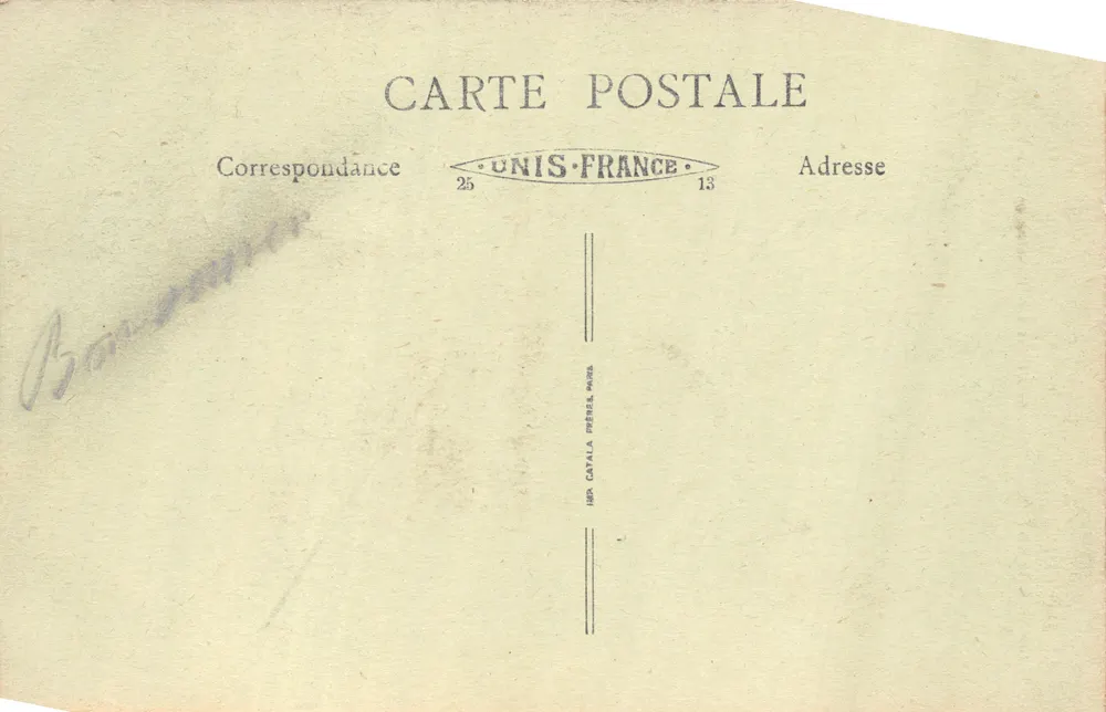 Grenoble — Denkmal des Jahrhunderts und Rue Carnot — Verlag LE DAUPHINÉ, Nr. 133 - Rückseite