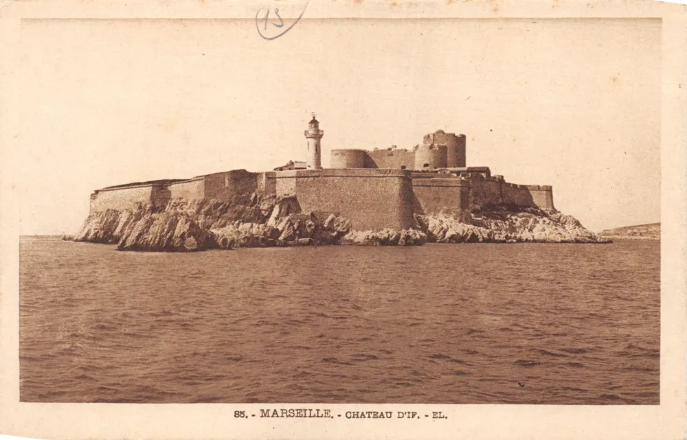 Schloss If — Festung und Leuchtturm auf der Insel — Verlag: EL. (Nr. 85) - Vorderseite