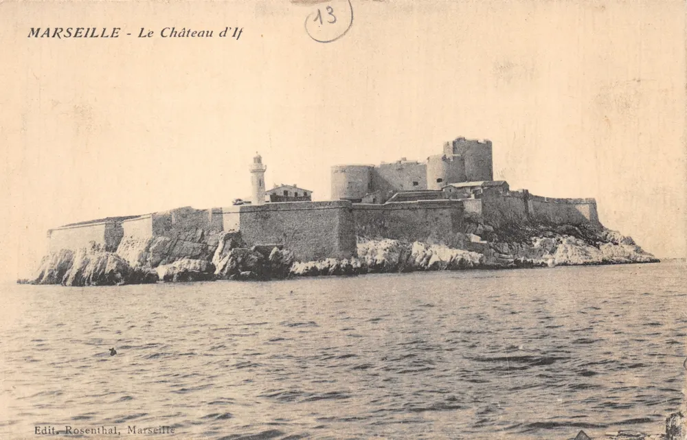 Marseille - Schloss If — Verlag Rosenthal, Marseille, Seriennummer 13 - Vorderseite