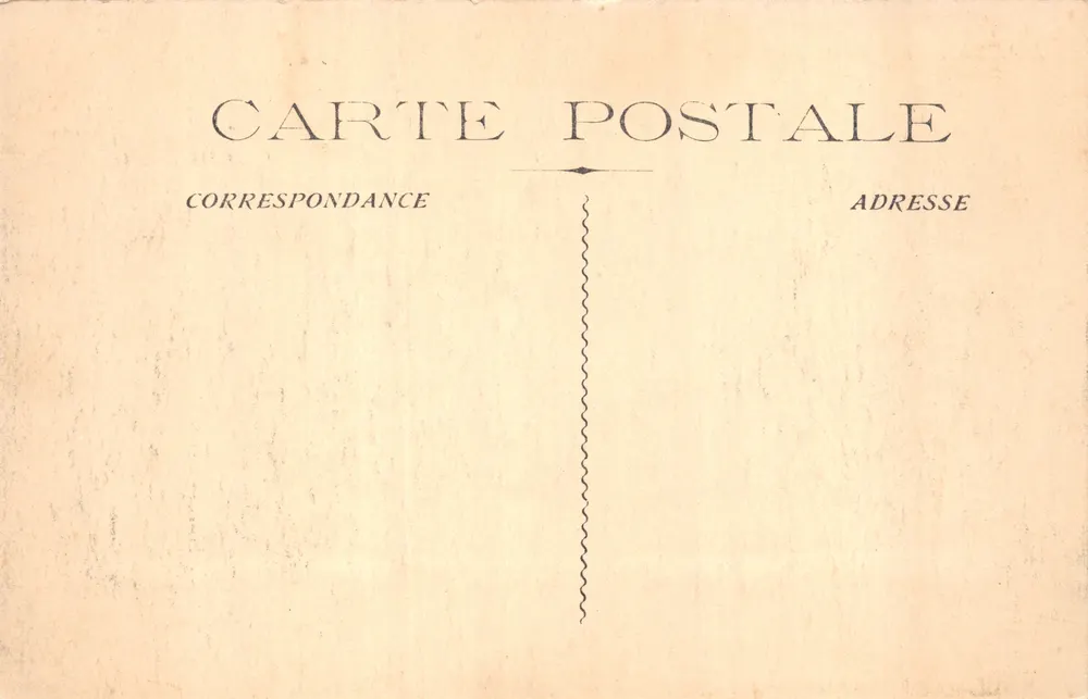 Marseille - Schloss If — Verlag Rosenthal, Marseille, Seriennummer 13 - Rückseite