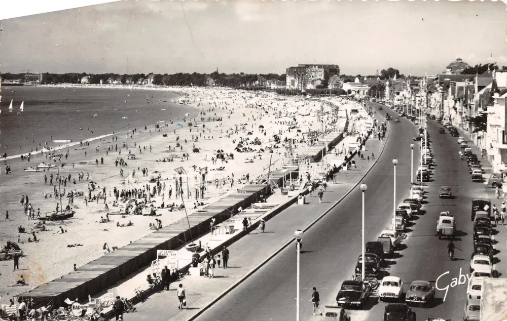 La Baule — praia e promenade — Éditions Gaby - Frente