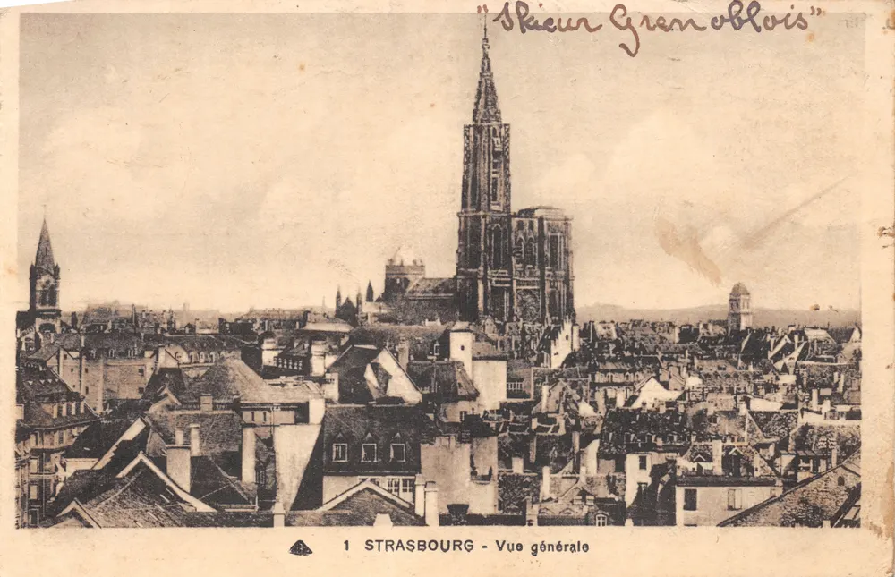 Strasbourg — Allgemeiner Blick — Verlag Cie des Arts Photomécaniques - Vorderseite