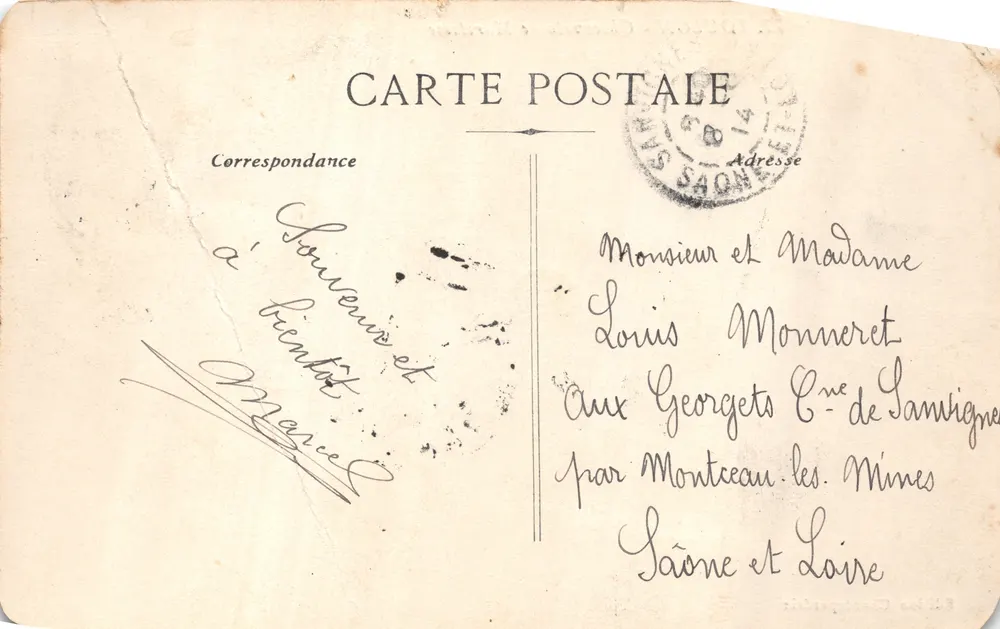 Toulon - Marinobservatorium — Verlag Ricocoles, Nr. 72 - Rückseite