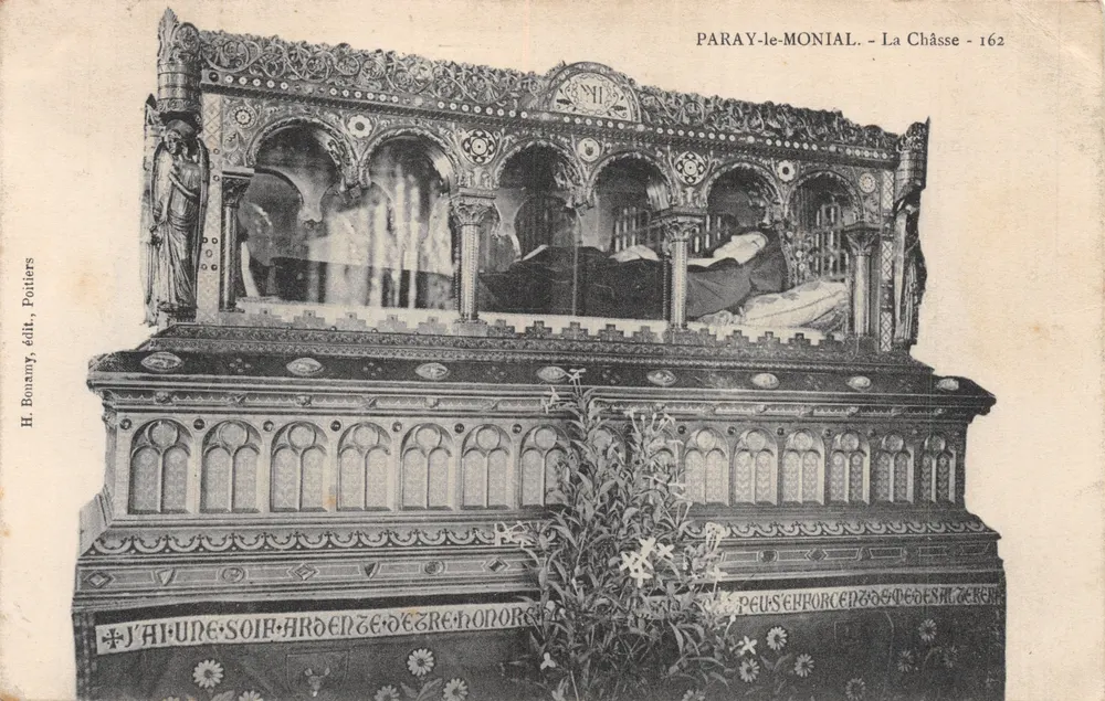 Paray-le-Monial — Das Reliquiar - 162, Verlag H. Bonamy, Poitiers - Vorderseite