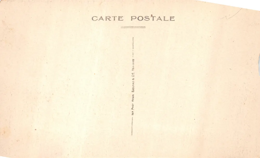 Roc-Amadour — Porte du Salmot — Verlag des Telegraphen - Rückseite