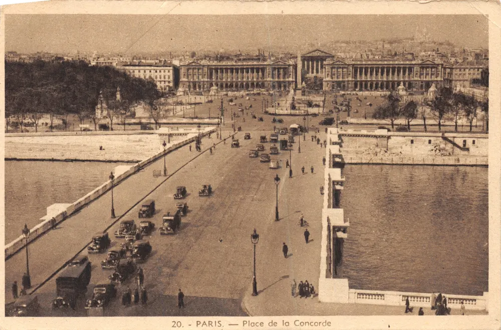 Paris — Place de la Concorde — Édition JUTTER - आगे
