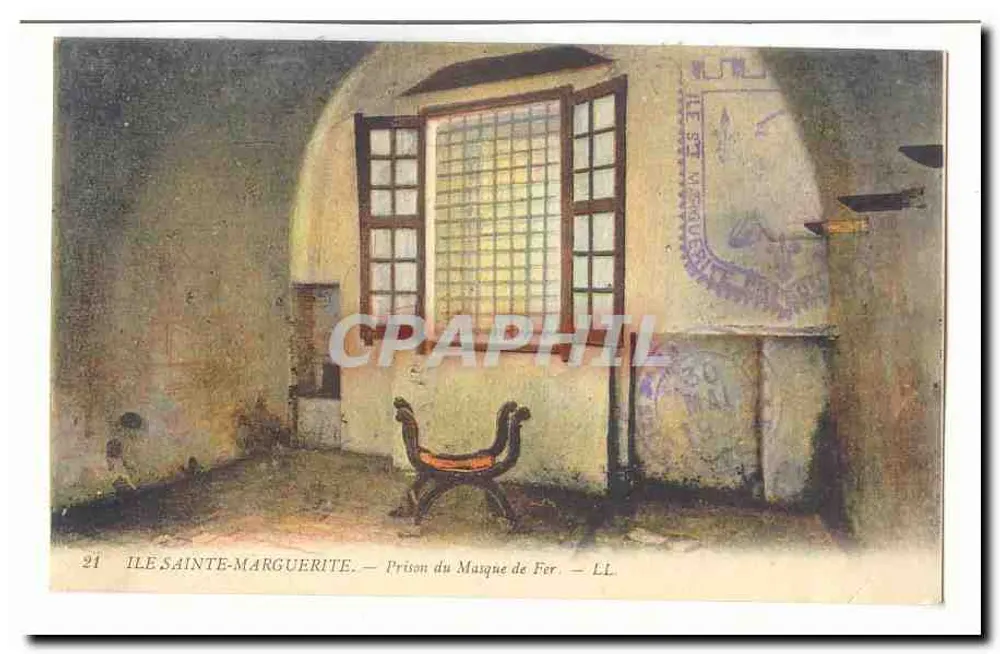 Ilha Santa Marguerite — Prisão do Homem de Ferro — LL - Frente