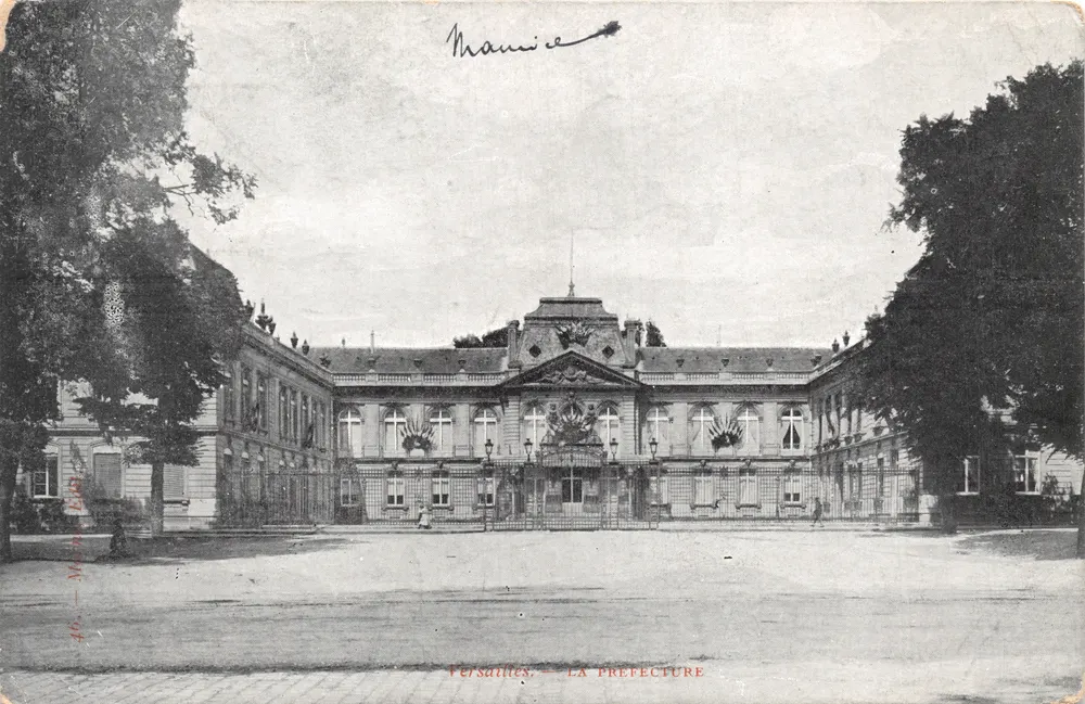 Versailles — LA PRÉFECTURE — éditeur Versailles-Bio, n°40 - Recto