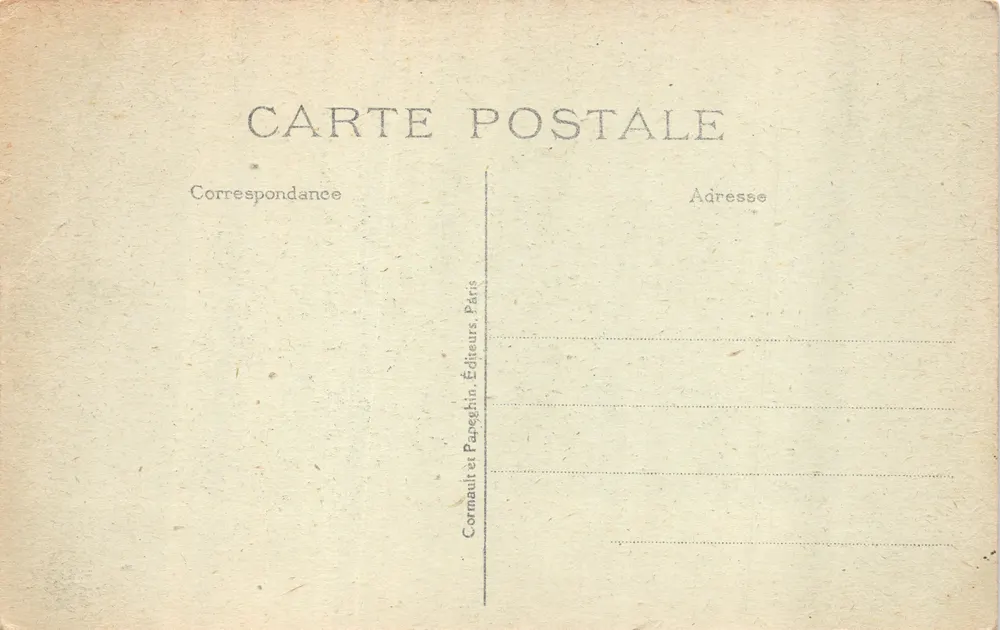 Versailles — Le Petit Trianon — A.P. Little Trianon - Verso