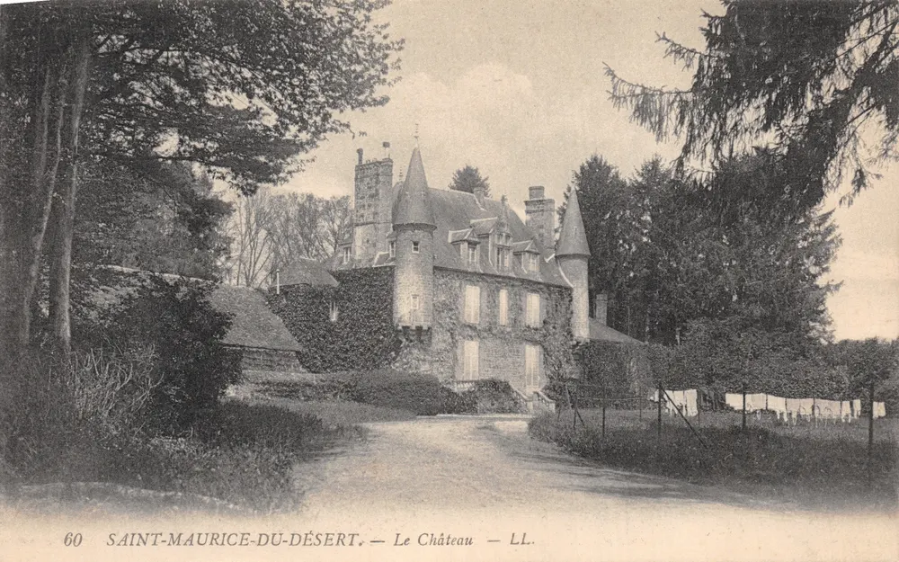 Saint-Maurice-du-Désert — O Castelo — LL. — N° 60 - Frente