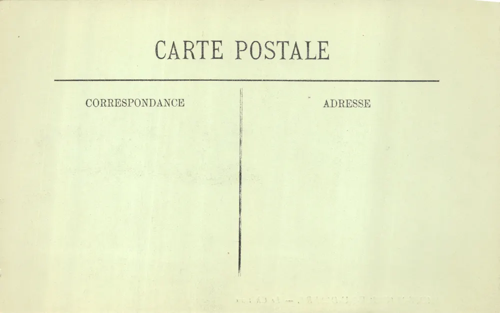 Saint-Maurice-du-Désert — O Castelo — LL. — N° 60 - Verso