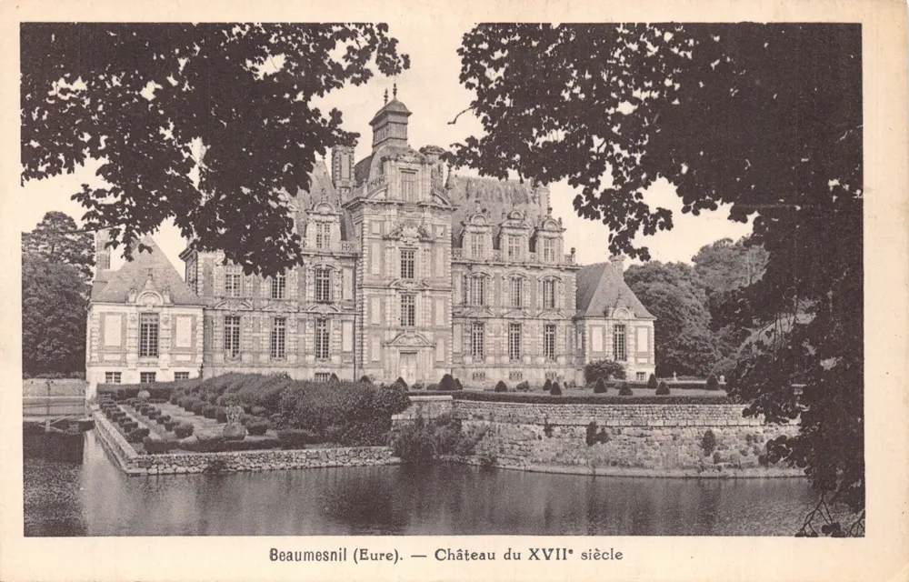 Beaumesnil (Eure) — Château du XVIIe siècle — Éditeur R. Caron, Paris - Recto