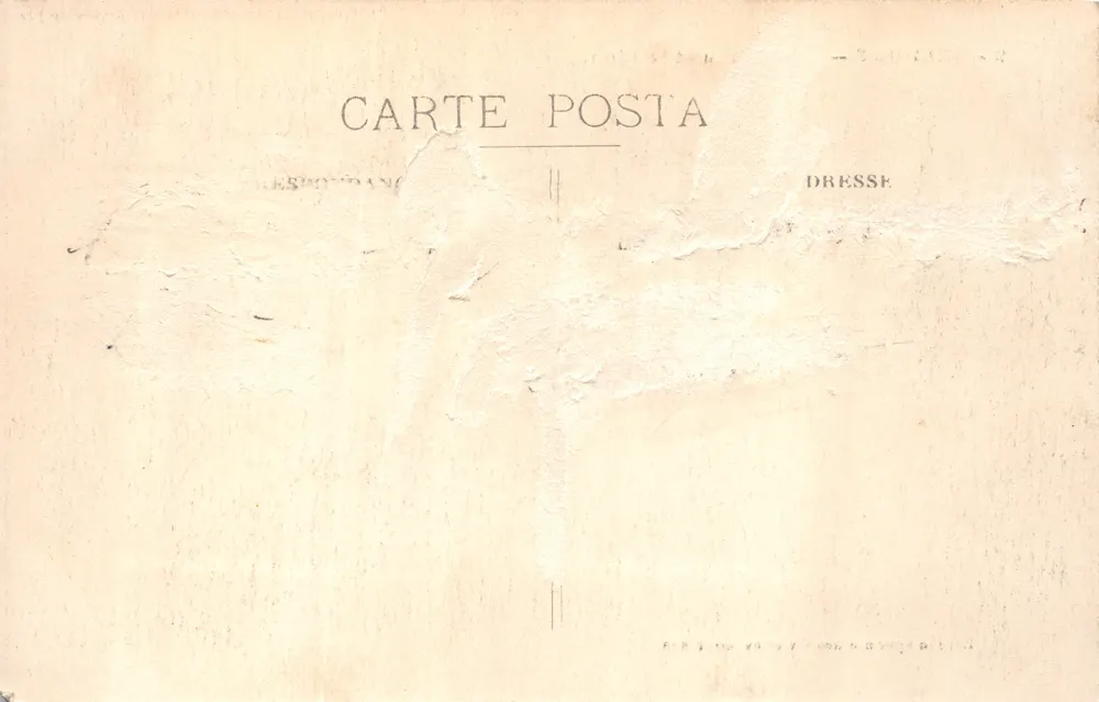 Belfort — Le Château et le Lion — Éditeur : Carte Posta - Verso