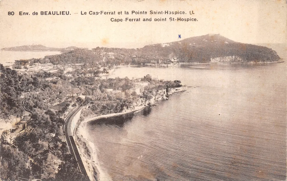 Ambiente de BEAULIEU — Cap-Ferrat e a Ponta Saint-Hospice — LL - Frente