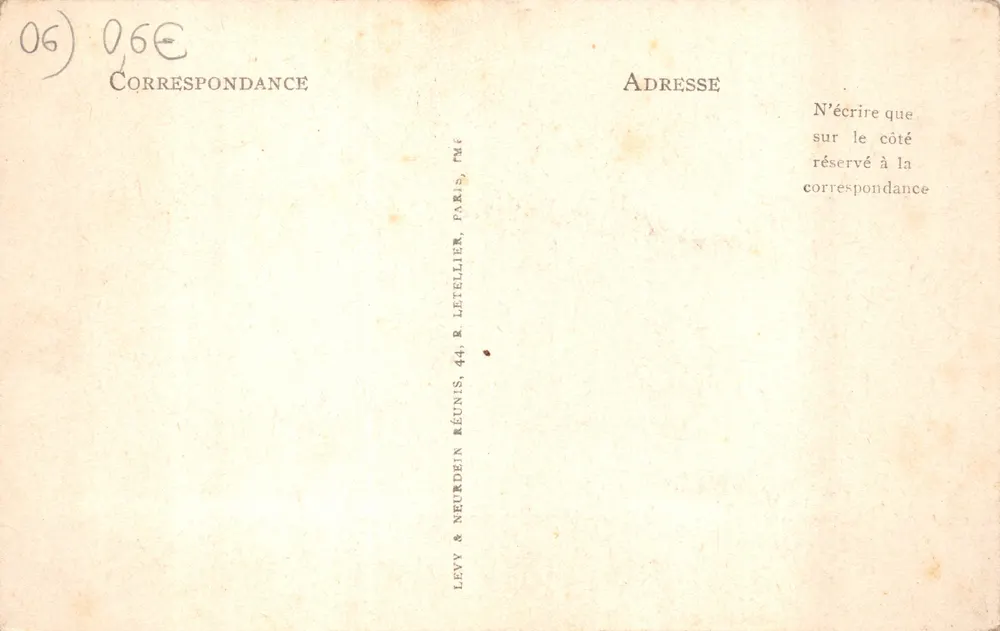 Ambiente de BEAULIEU — Cap-Ferrat e a Ponta Saint-Hospice — LL - Verso
