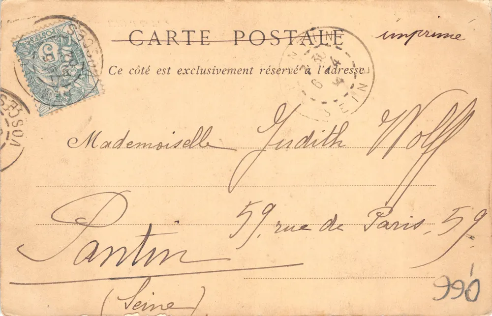 Troyes — El Ayuntamiento — Aubes - Reverso