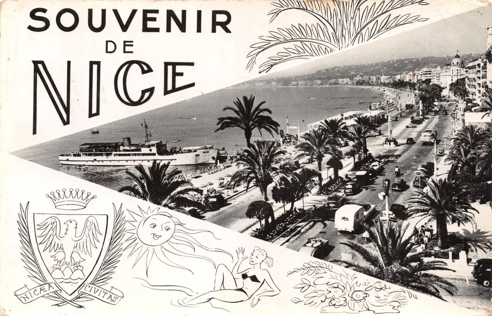 Ansicht der Promenade des Anglais — Nice — Verlag Éditions S.E.P.1 - Vorderseite