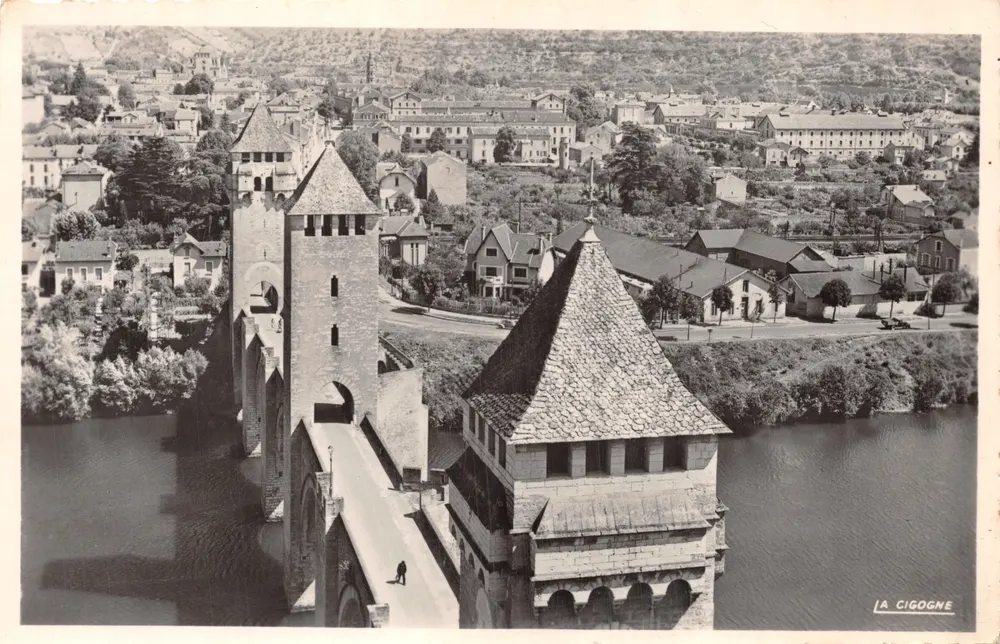 Cahors — Der Pont Valentré und die Stadt — Verlag LA CIGOGNE - Vorderseite