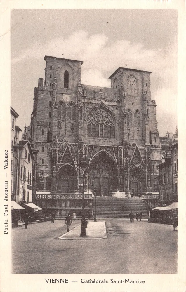 Wien — Kathedrale Saint-Maurice — Photo Paul Jacquin — Valence - Vorderseite
