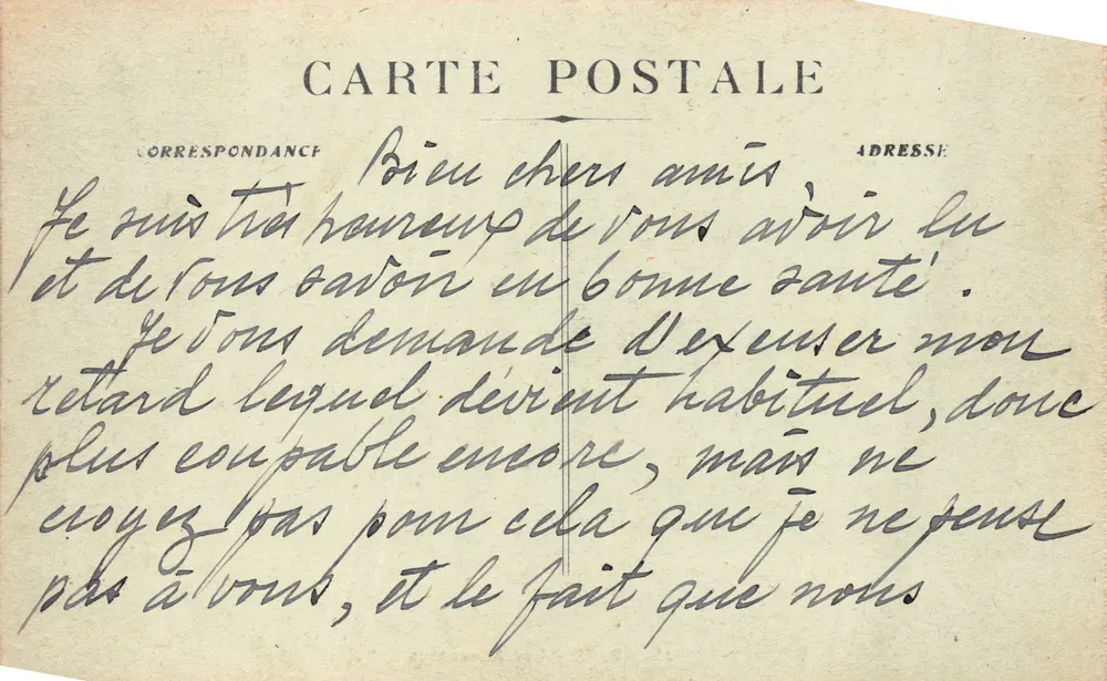 Arles - Les Aliscamps — von Bäumen und Steinblöcken gesäumte Allee, Verlag AD - Rückseite