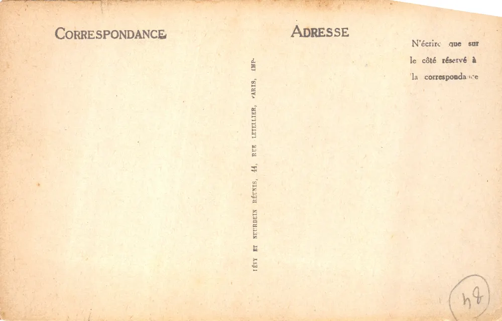 Avignon — Das Palast der Päpste — Turm von Angle — Verlag DRUCK AUF DER KARTENKarte n° 52 - Rückseite