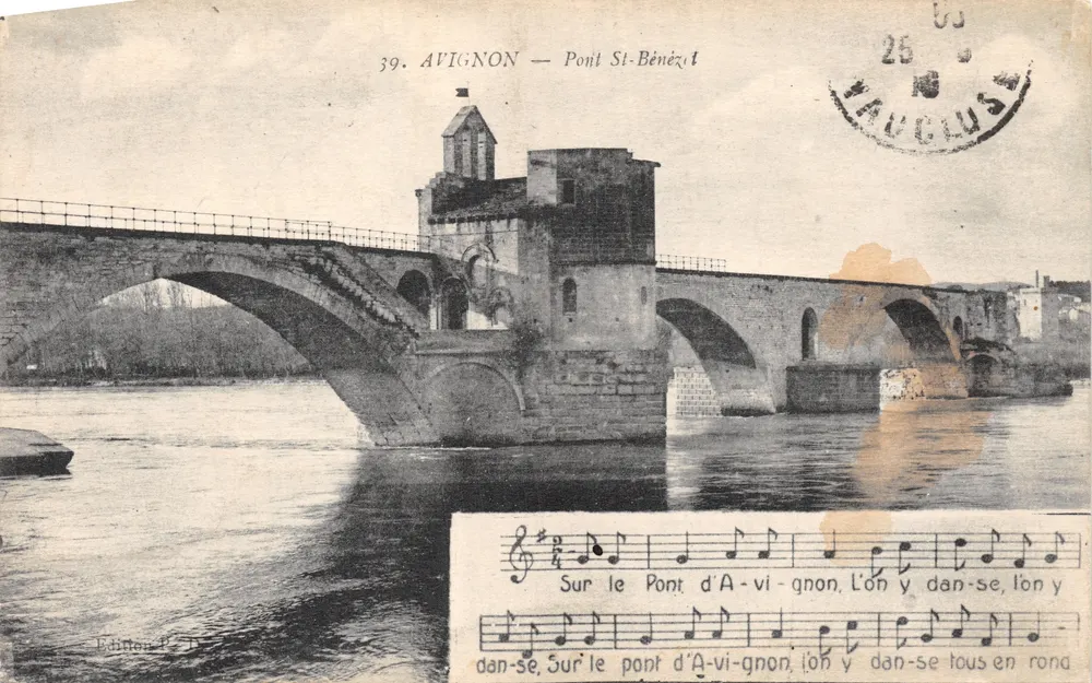 Avignon — Brug Saint-Bénézet — Editie P. IV - Voorkant