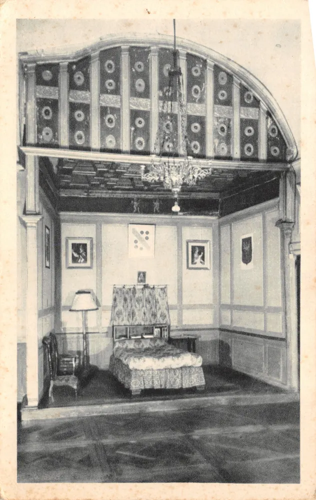 Papstzimmer — Schloss La Mothe — Verlag E. Desfossés-Néogravure, Paris - Vorderseite