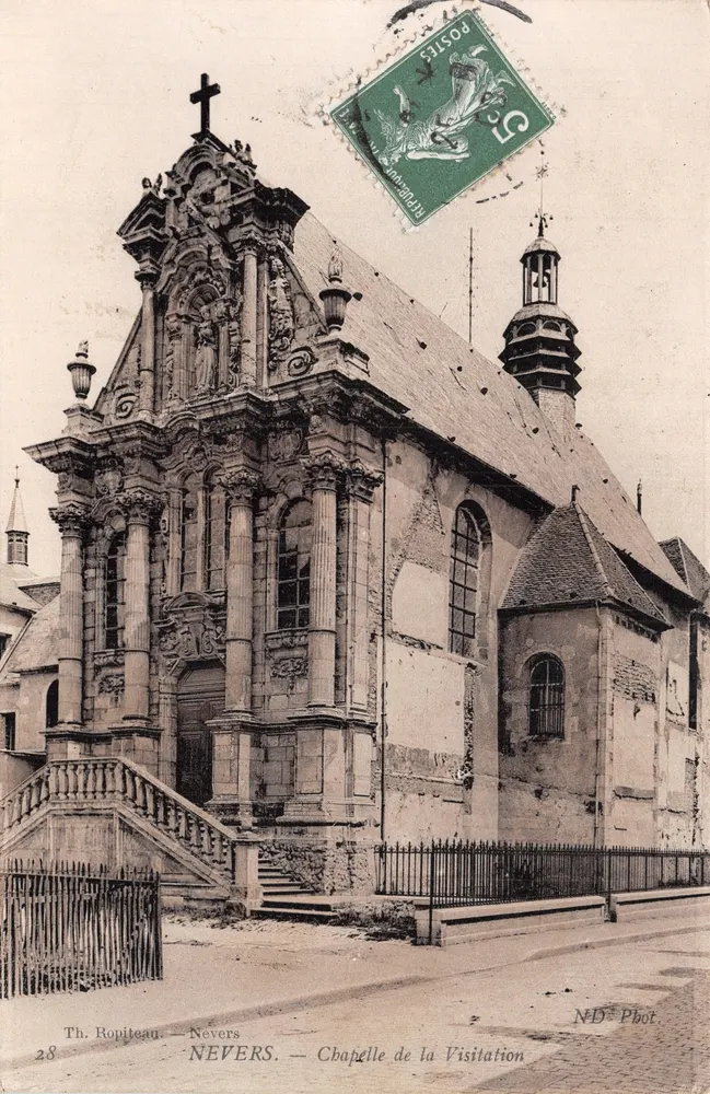 Nevers — Chapelle de la Visitation — Th. Ropiteau - Recto