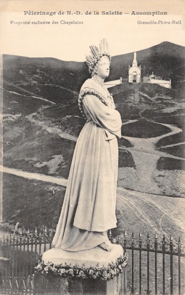 Pilgerreise zur hl. Jungfrau von La Salette — Aufnahme — Grenoble-Photo-Hall - Vorderseite