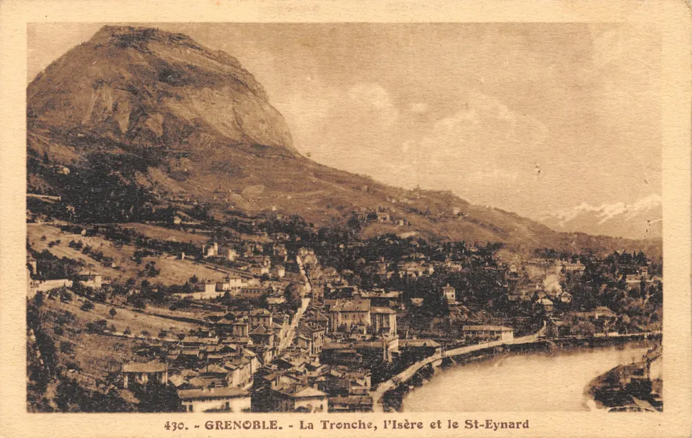 Grenoble - La Tronche, die Isère und St-Eynard — Verlag GRENoble, Nr. 430 - Vorderseite