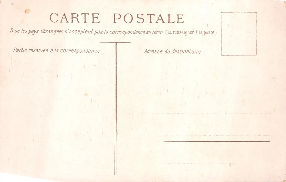 Béziers — Das Rathaus — Edition Paulin Boutet, n°2 - Rückseite