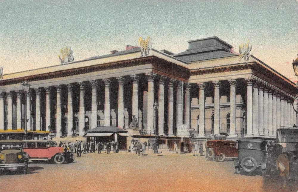 Paris — La Bourse — éditeur Réaumur - 正面