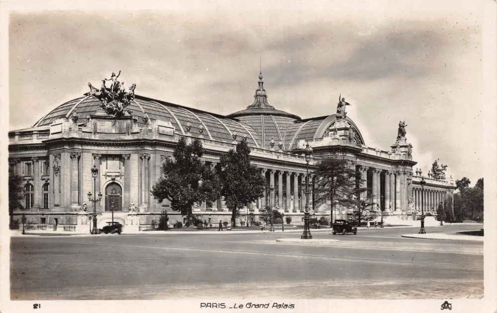 PARIS — Le Grand Palais — éditeur L'Ascella, n°21 - Recto