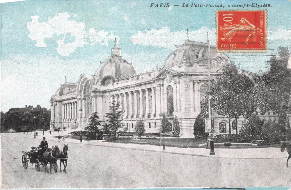 Paris — Kleiner Palast, Champs-Élysées — Verleger nicht sichtbar, Seriennummer nicht lesbar - Vorderseite