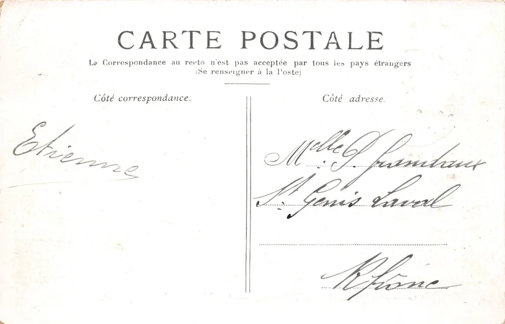 Versailles — Petit-Trianon — La Maison du Seigneur. Éditeur : POSTES - Verso