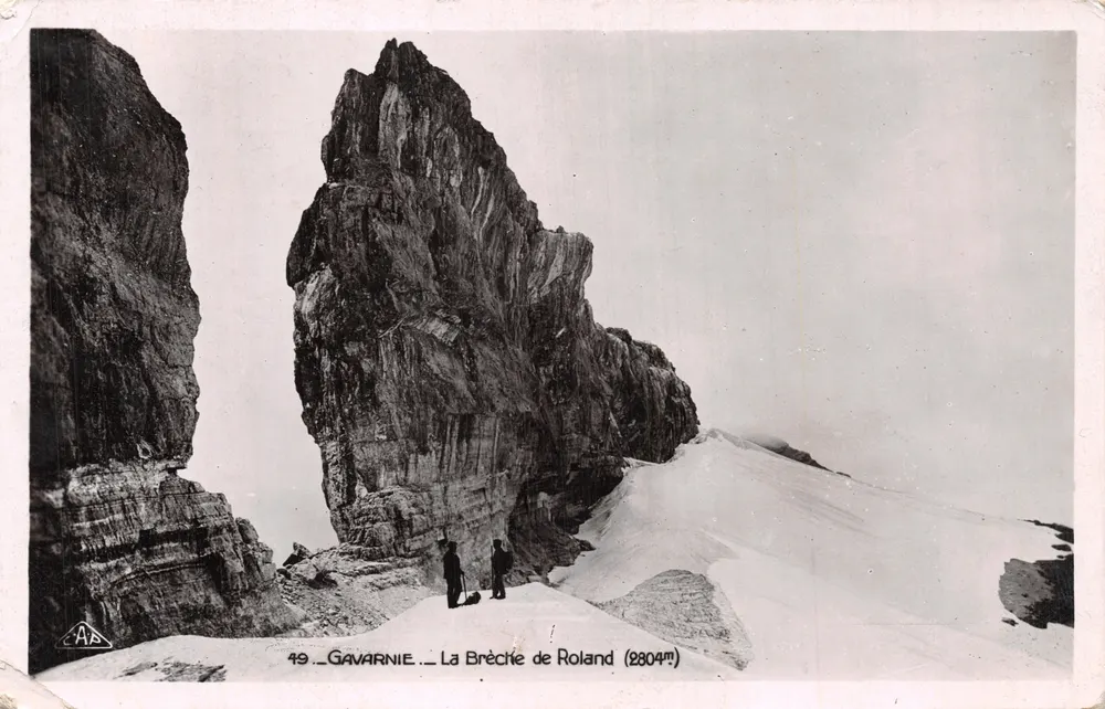 Gavarnie — La Brèche de Roland (2804m) — A.A. n°49 - Recto
