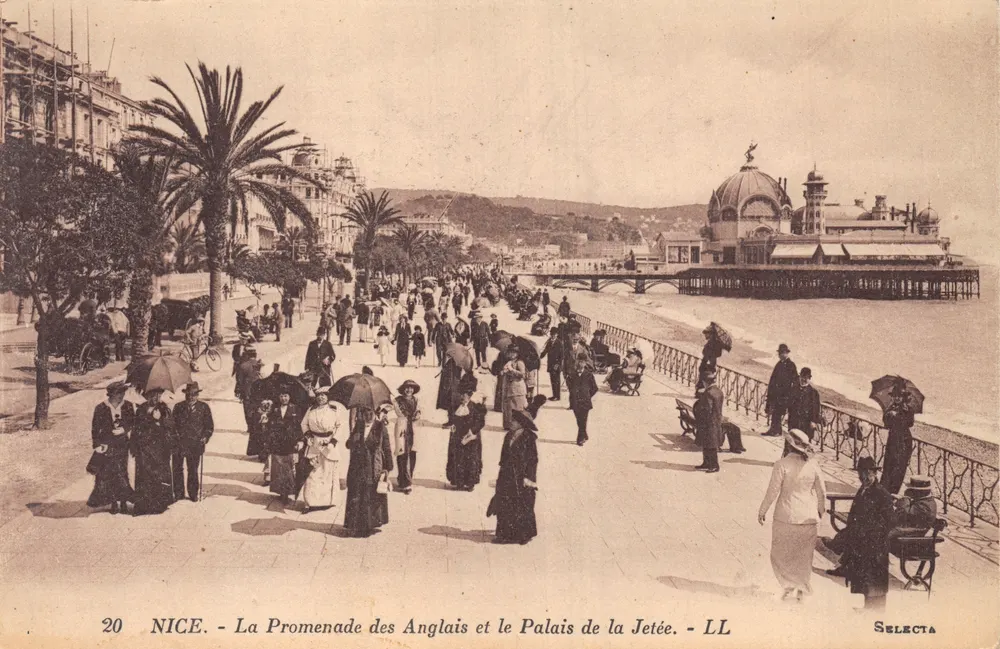 NICE - La Promenade des Anglais et le Palais de la Jetée - Selecta - Recto