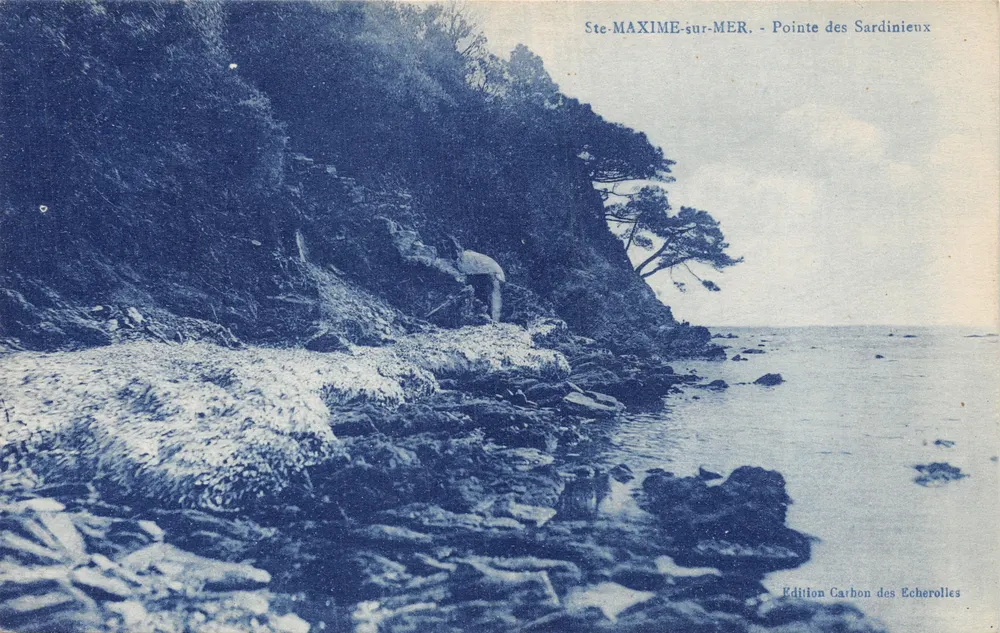Ste-MAXIME-sur-MER — Ponta dos Sardinianos — Édition Carbon des Echerolles - Frente