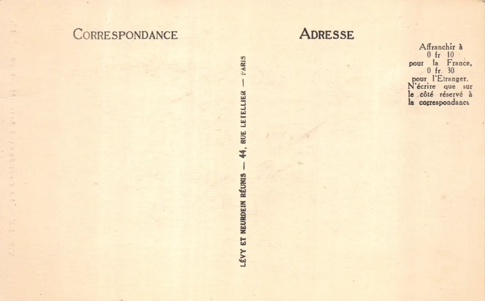 Vienne — La Cathédrale Saint-Maurice — éditeur LL, n° 41 - Verso