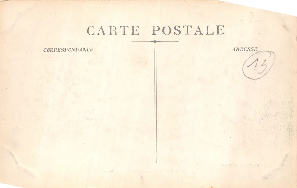 Marseille — Das Palast der Gerechtigkeit — Edition des Nouvelles Galeries, Nr. 23 - Rückseite