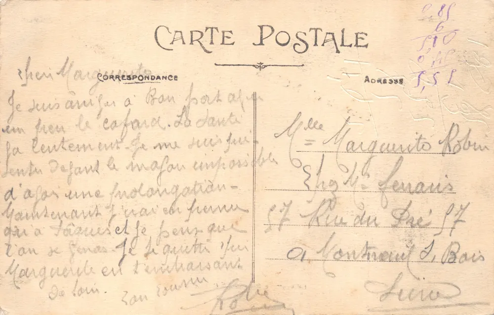 Angers — Place du Ralliement mit zentralem Gebäude — Edition Au Pèle-Mèle G Ducardon - Rückseite