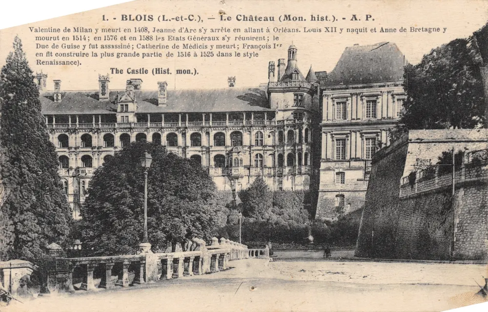 Blois — Het Kasteel (Mon. hist.) — A. P - Voorkant