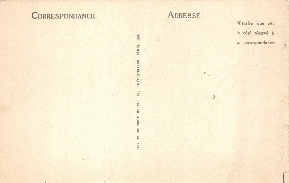 Cachoeira da Bourne — Villars-de-Lans — LL, n.º 534 - Verso
