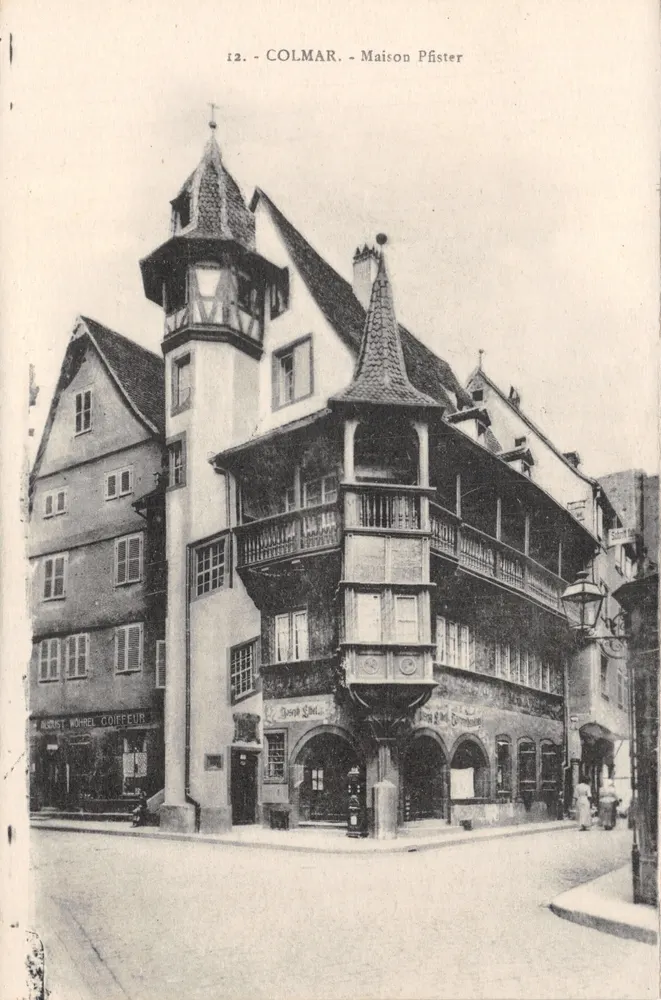 Colmar — Casa Pfister — editor August Wohel, n°12 - Frente