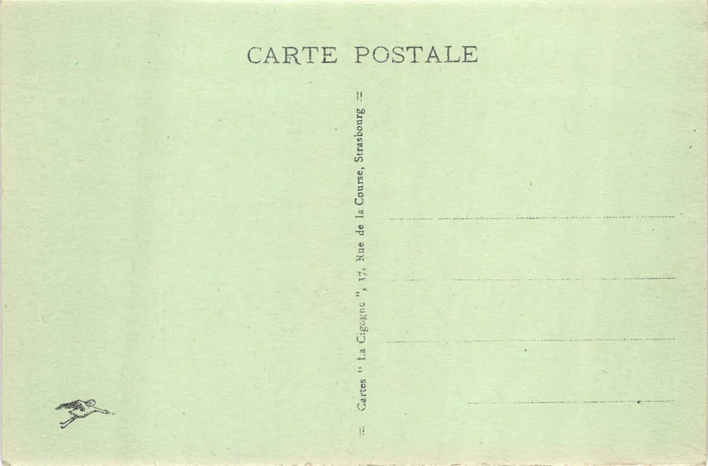 Colmar — Casa Pfister — editor August Wohel, n°12 - Verso