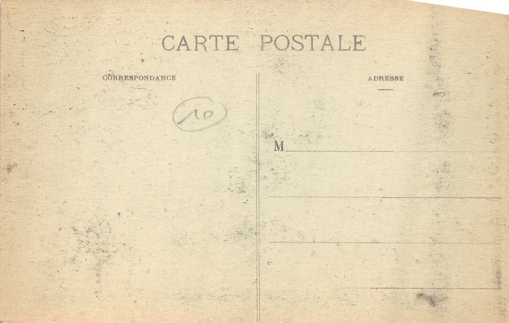Troyes (Aube) — Hotel de Vauluisant (16. Jahrhundert) — Edit. M. Goupil, Troyes - Rückseite